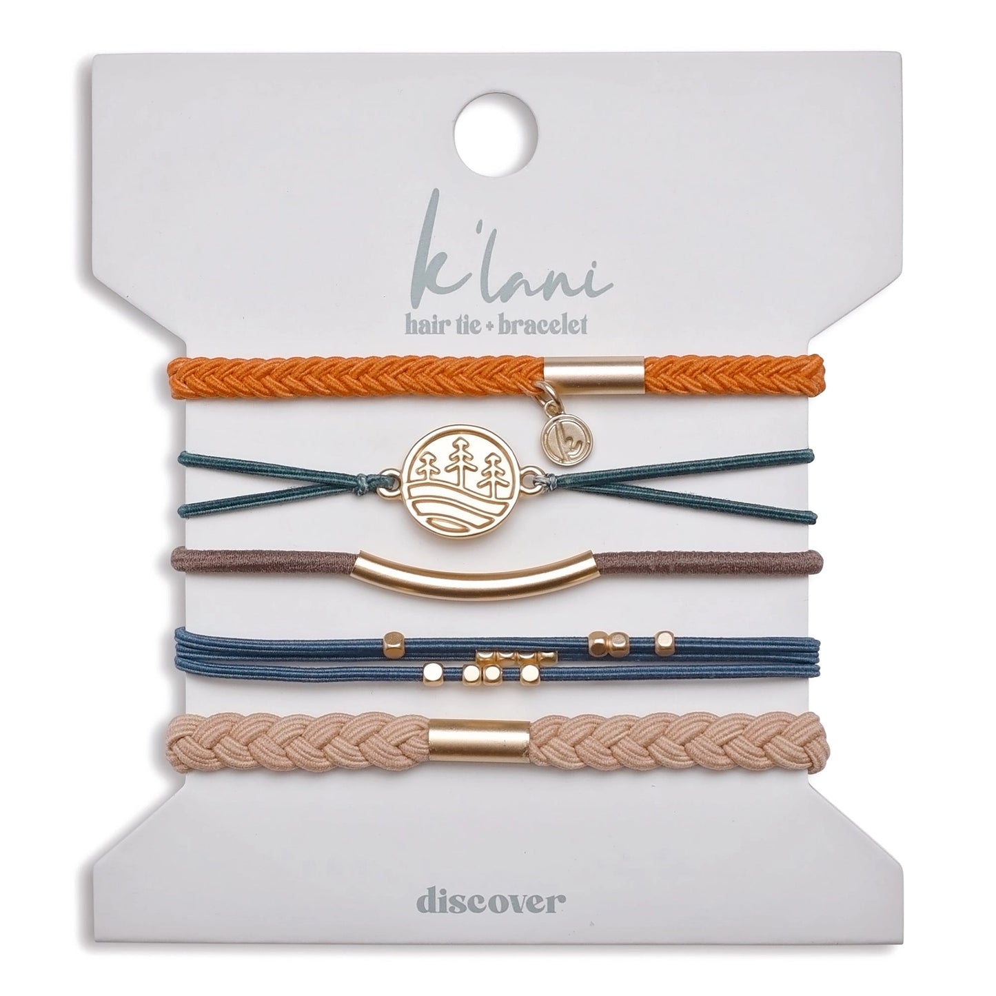 K'Lani Hair Tie Bracelet Set - Discover