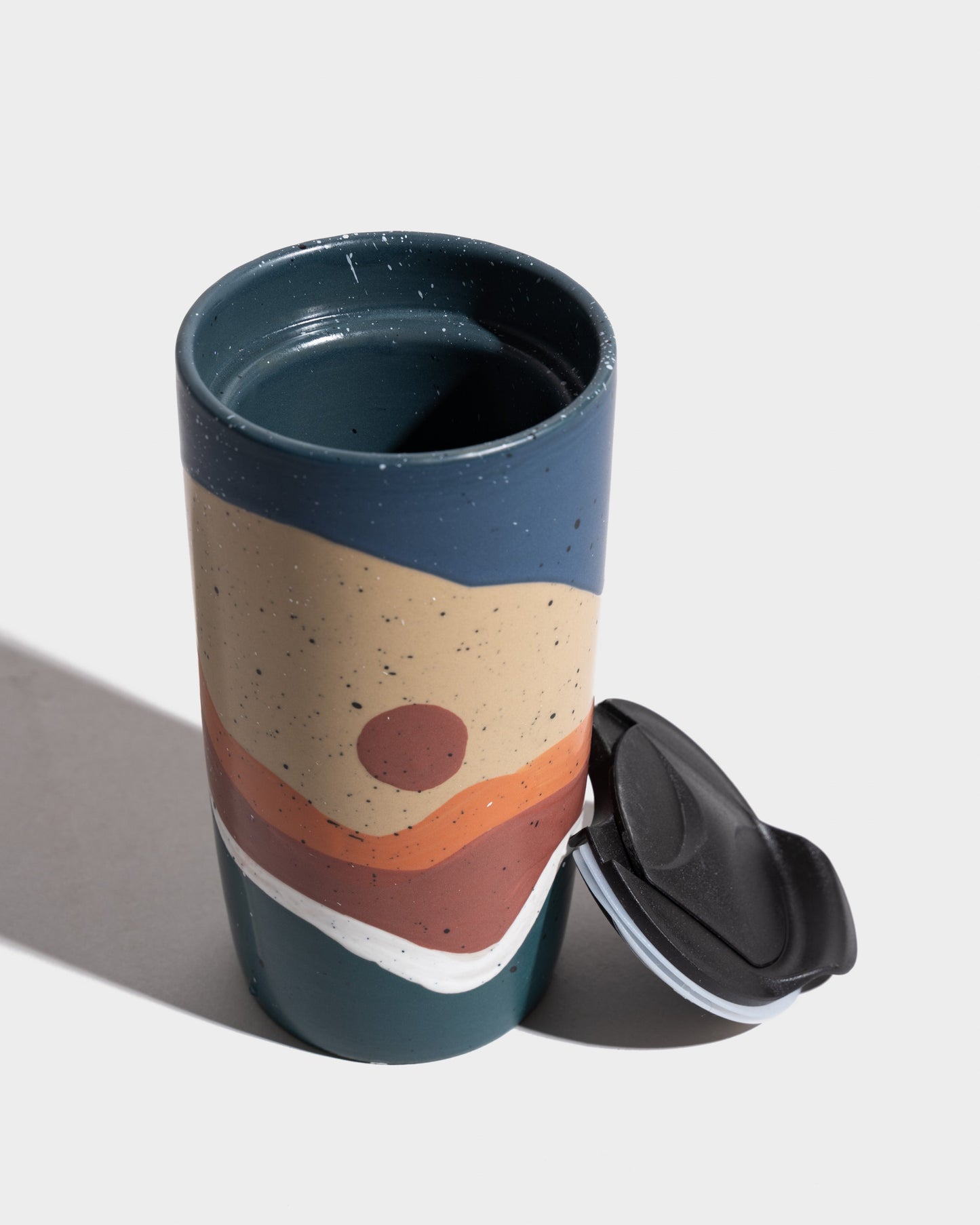 10 oz. Insulated Stoneware Travel Mug - Stores *COLLECTIVE*