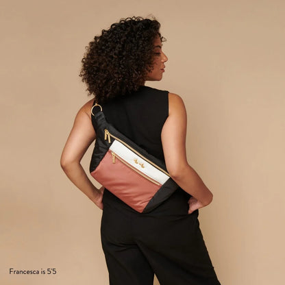 Ritzy Pack - Fanny Pack + Crossbody Bag [Coffee + Cream]