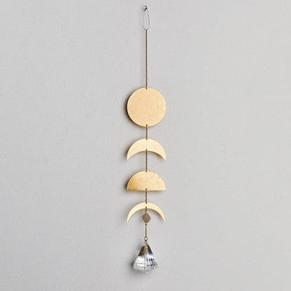 Suncatcher- Moon Phase/Moonstone