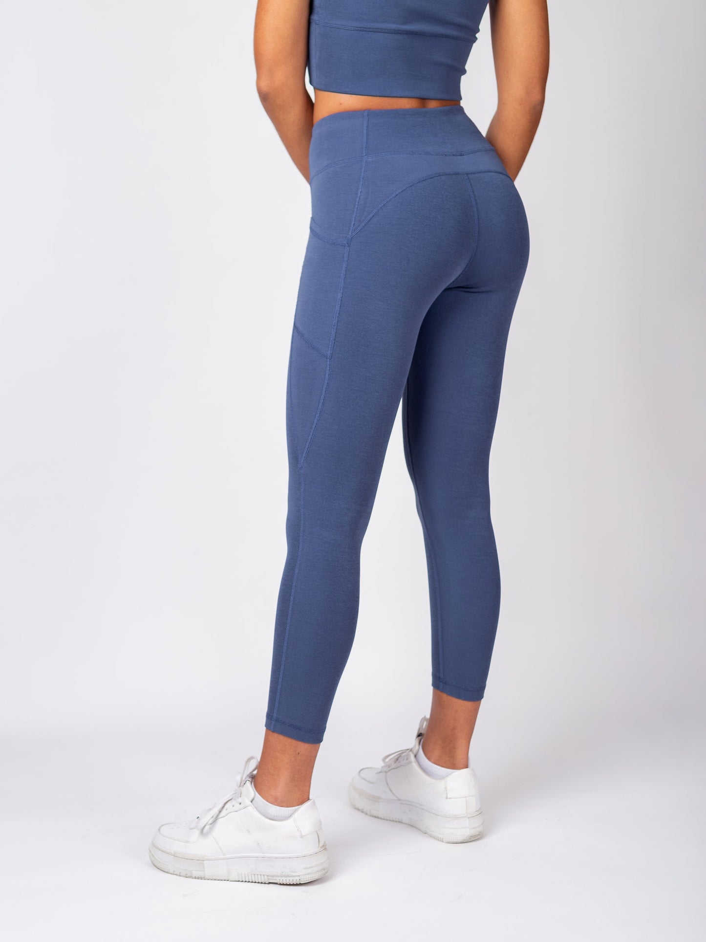 PlantTec™ Crop/Petite Leggings | Blueberry *COLLECTIVE*