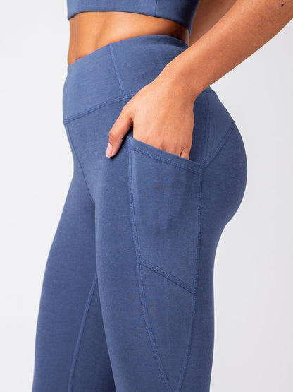 PlantTec™ Crop/Petite Leggings | Blueberry *COLLECTIVE*