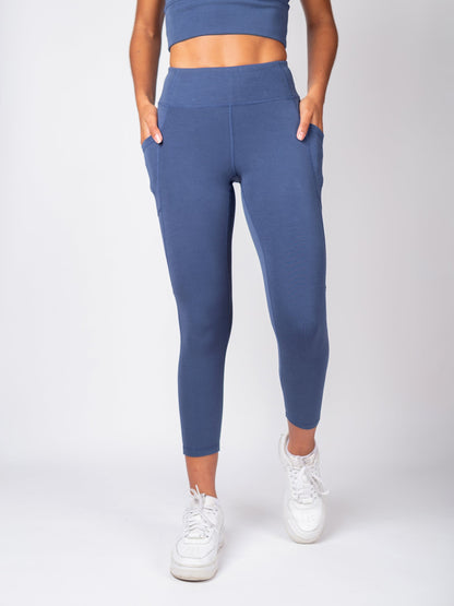 PlantTec™ Crop/Petite Leggings | Blueberry *COLLECTIVE*