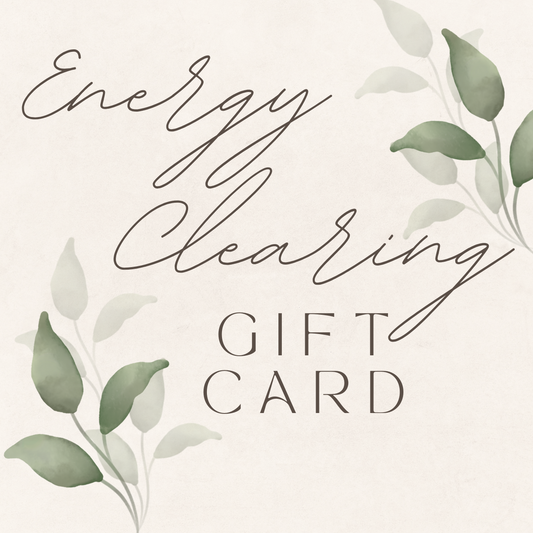 Energy Clearing Gift Card