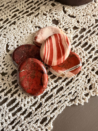 Brecciated Jasper Worry Stone
