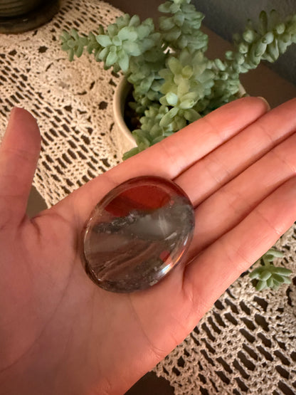 Bloodstone Worry Stone