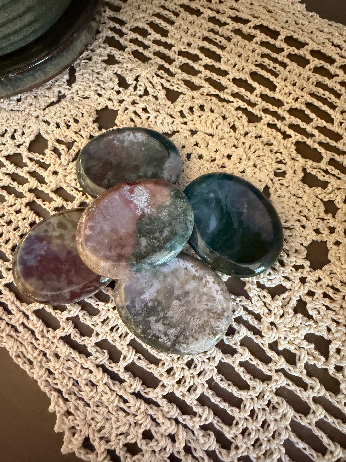 Ocean Jasper Worry Stone