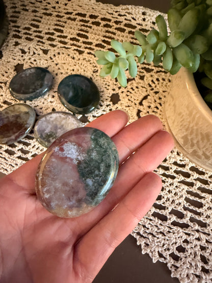 Ocean Jasper Worry Stone