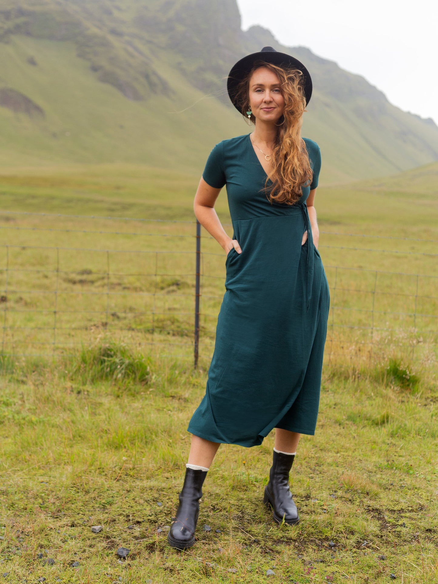 Isla Midi Dress | Monstera *COLLECTIVE*