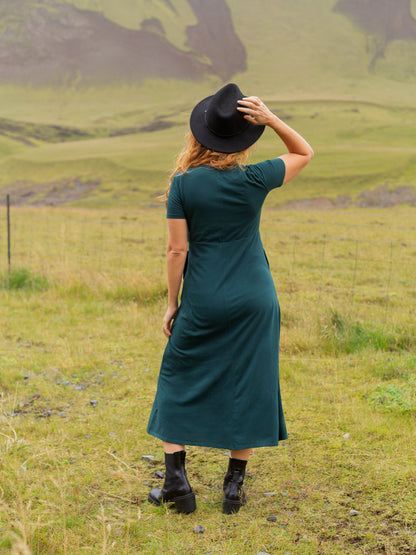 Isla Midi Dress | Monstera *COLLECTIVE*