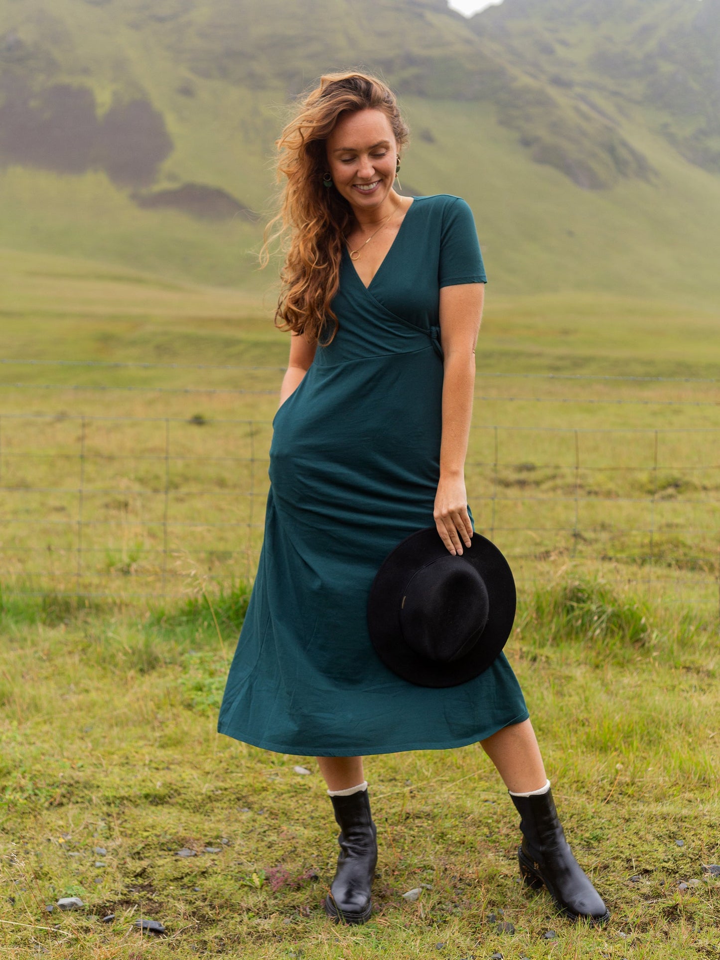 Isla Midi Dress | Monstera *COLLECTIVE*