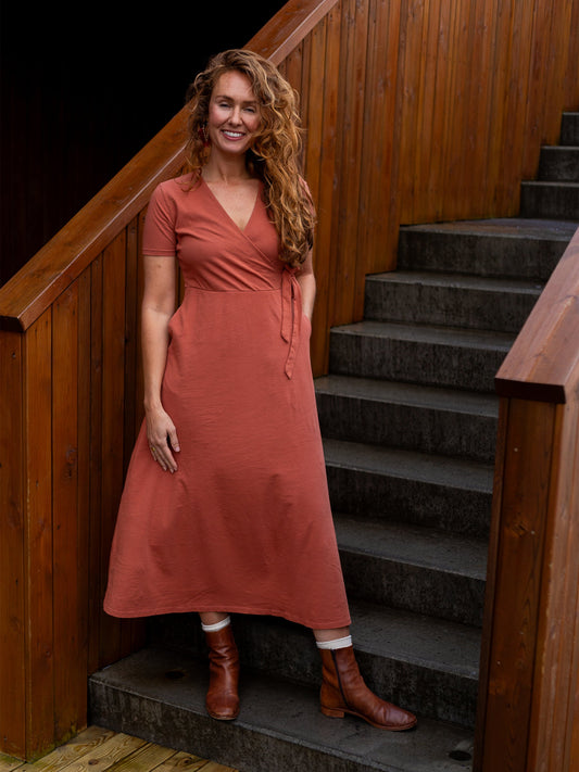 Isla Midi Dress | Spice *COLLECTIVE*