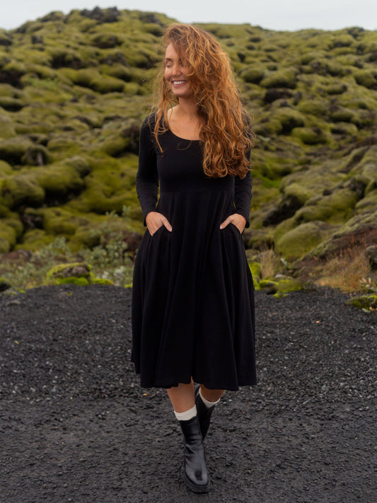 Luna Midi Dress | Eclipse *COLLECTIVE*