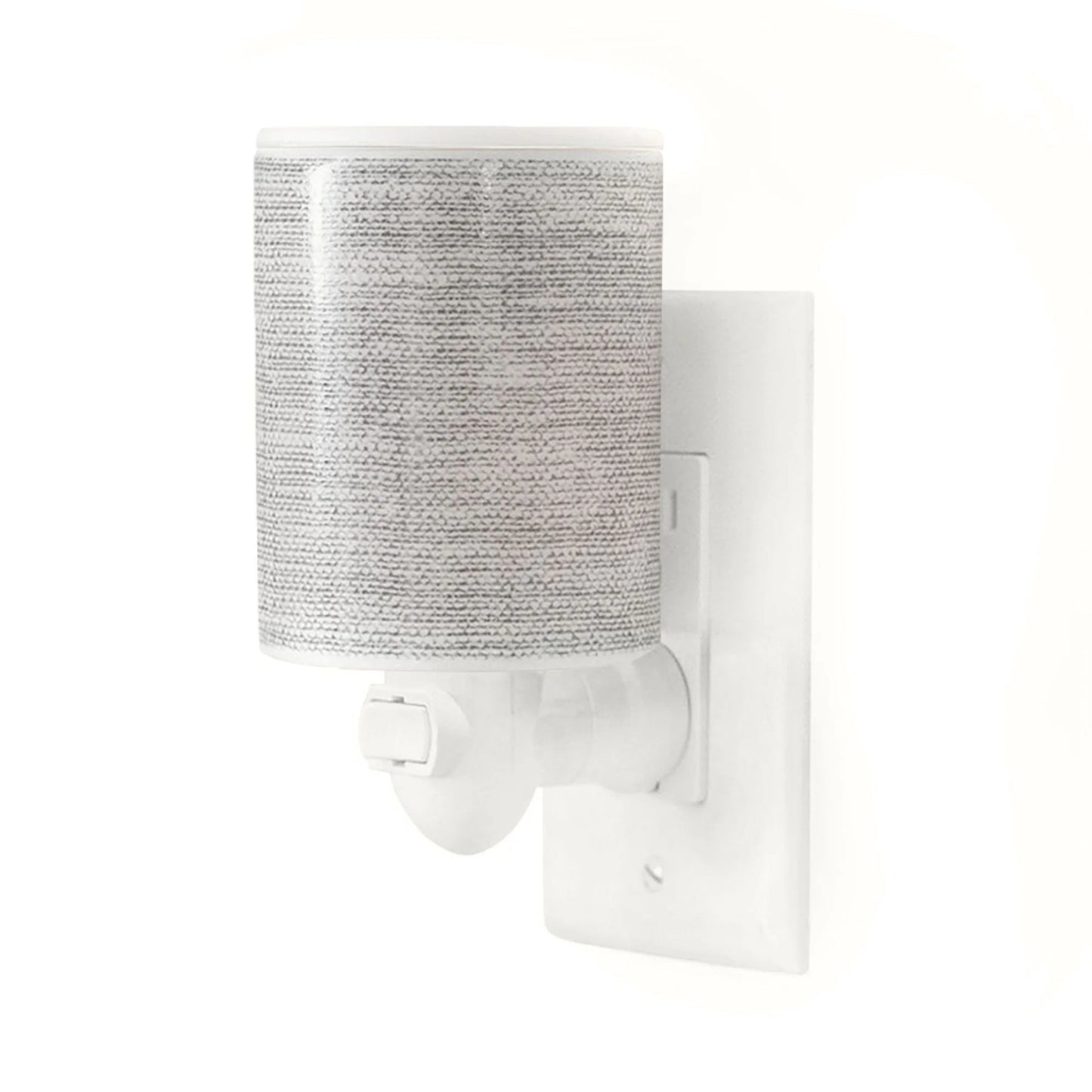 Outlet Plug-In Wax Melt Warmer - Gray Linen