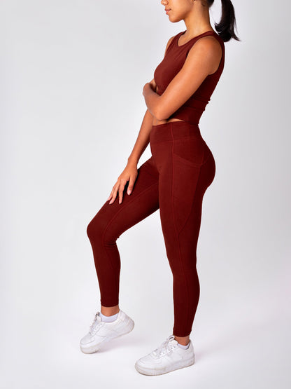 PlantTec™ Leggings | Redwood *COLLECTIVE*