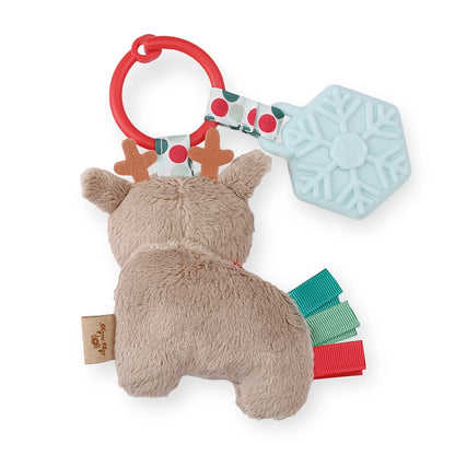 *Holiday* Itzy Pal Plush + Teether - Reindeer