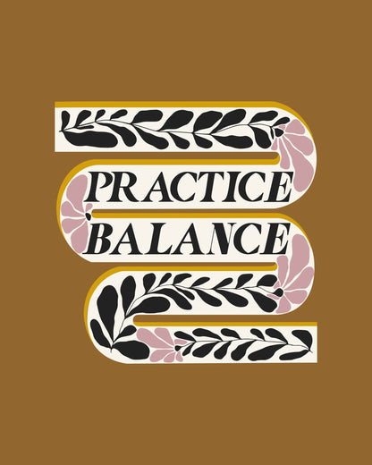 Practice Balance Boxy Tee [Organic Cotton]