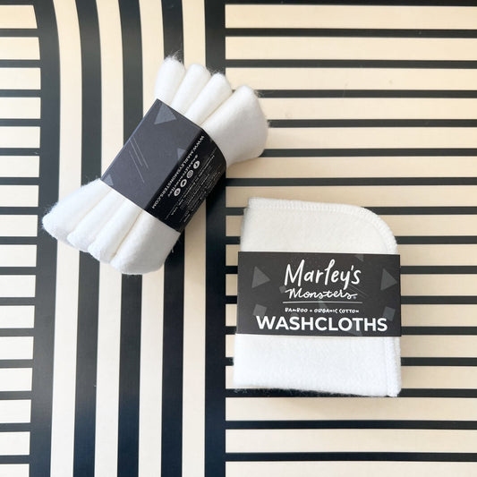 Bamboo Washcloths: Pack of 4 *COLLECTIVE*