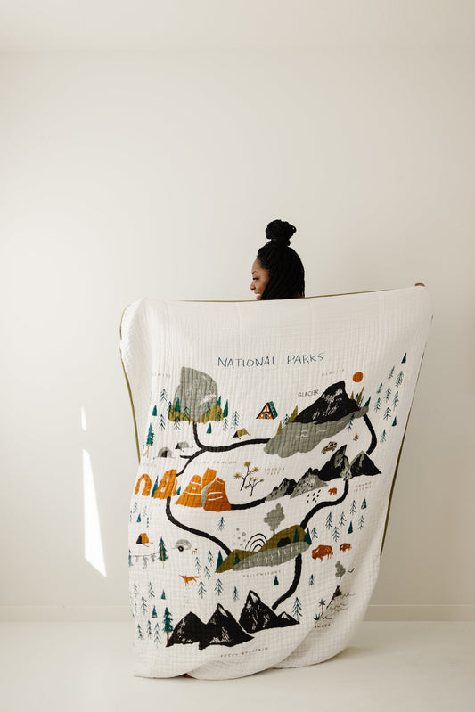 Large National Parks Throw Blanket *COLLECTIVE*