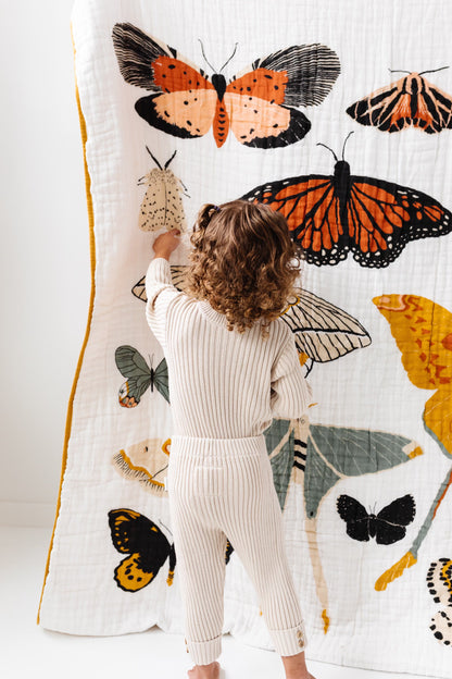 Large Butterfly Collector Throw Blanket *COLLECTIVE*