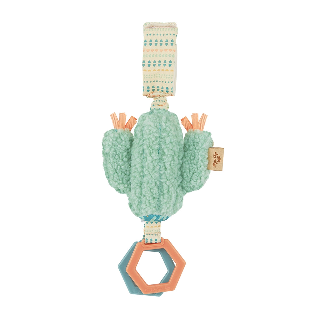 Ritzy Jingle Attachable Travel Toy - Cactus