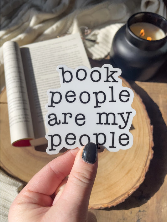 Book People Are My People | Vinyl Sticker