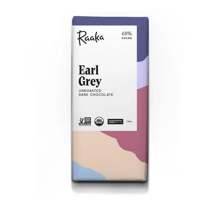 68% Cacao Earl Grey Chocolate Bar - Limited Edition