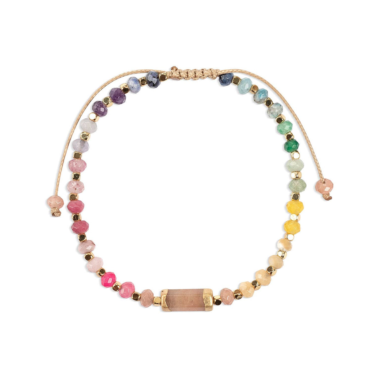 Chakra Glow Bracelet - Creativity/Sacral/Gold