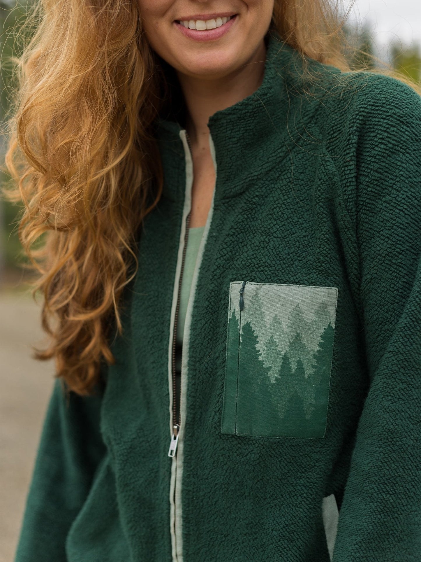 Evergreen Sherpa Jacket *COLLECTIVE*