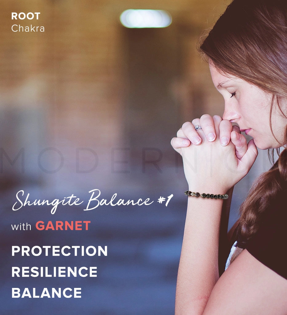 BALANCE | Shungite Mala Bracelet