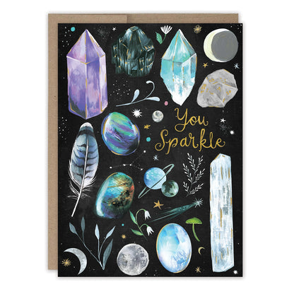 Sparkly Gems | Birthday Greeting Card
