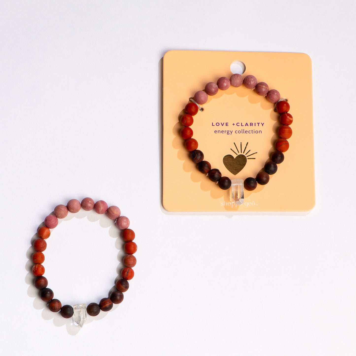 Love + Clarity Crystal Bracelet