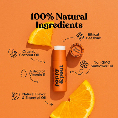All Natural Lip Balm - Orange Blossom