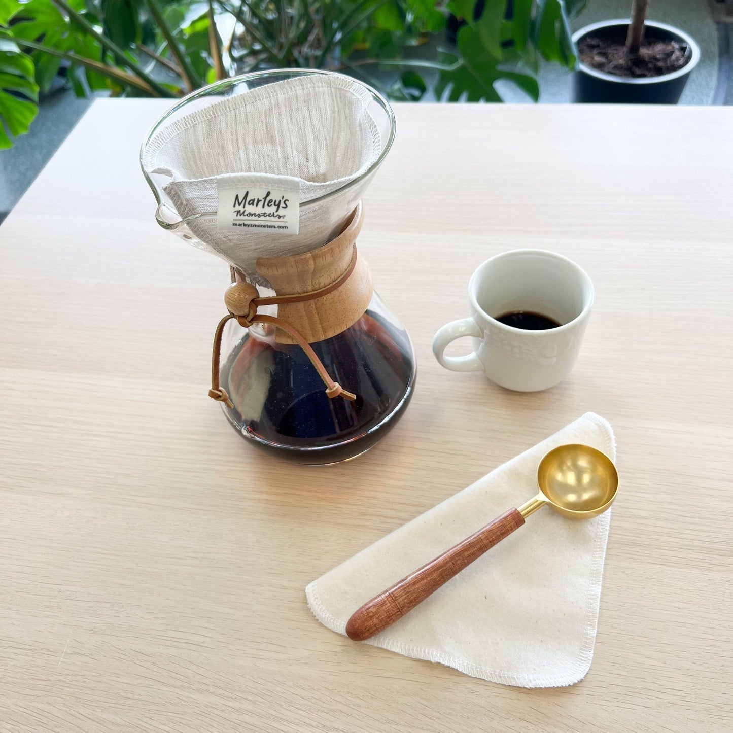 Organic Reusable Coffee Filters: Cone #4 *COLLECTIVE*