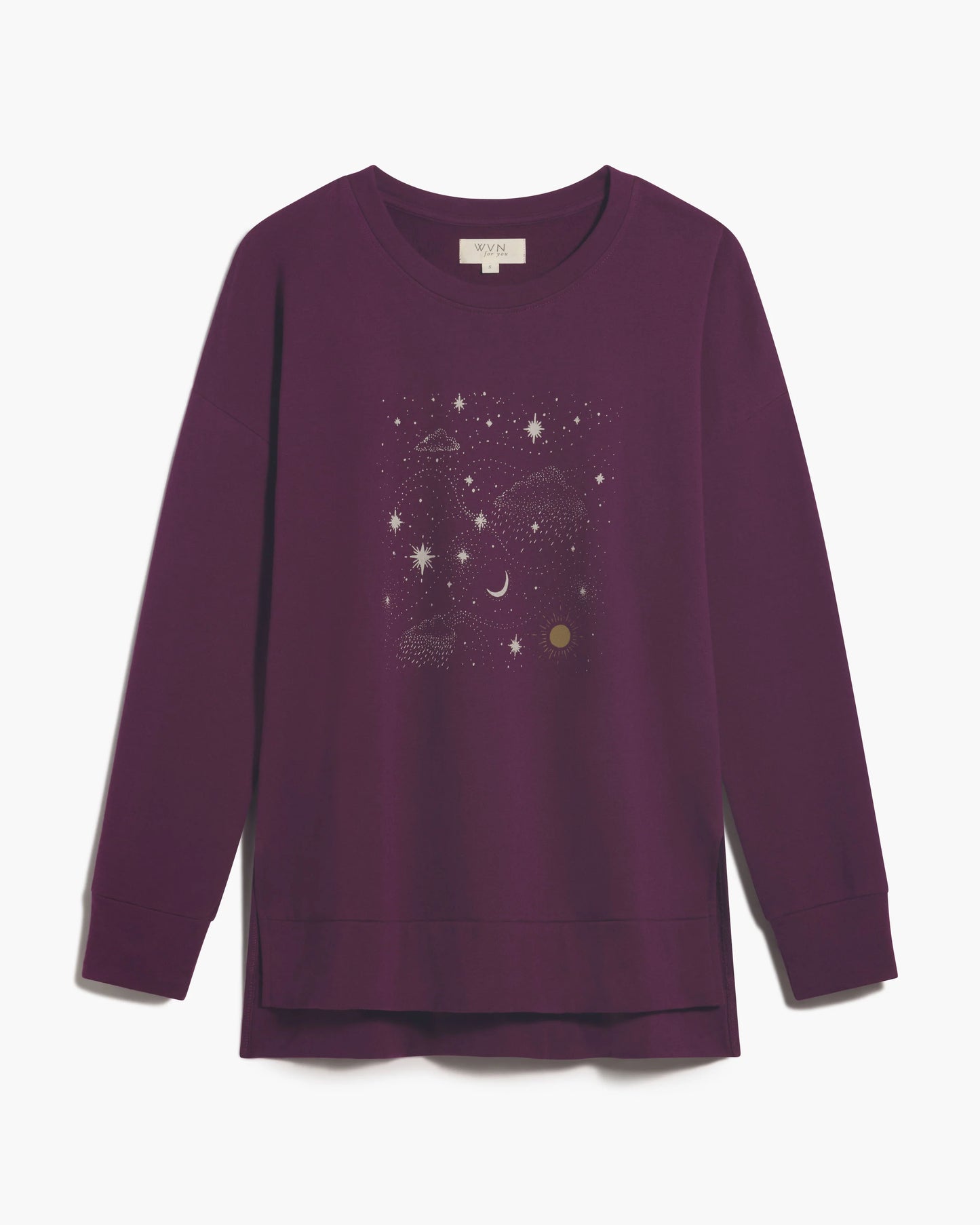Star Shower Lay Low Sweatshirt [Organic Cotton]
