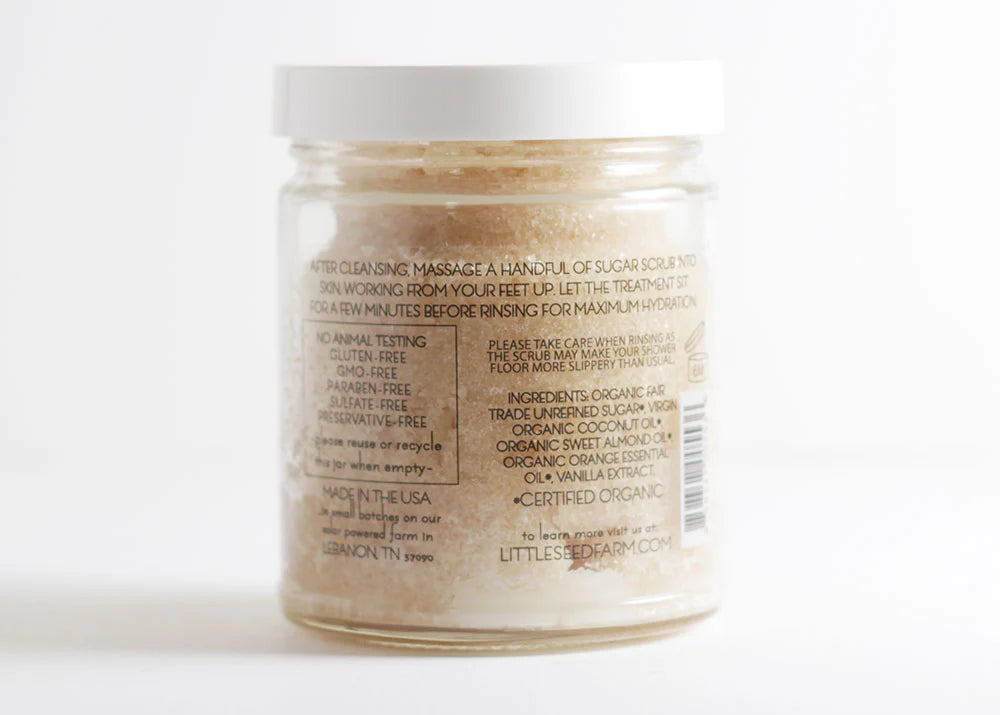 Organic Citrus Sugar Scrub