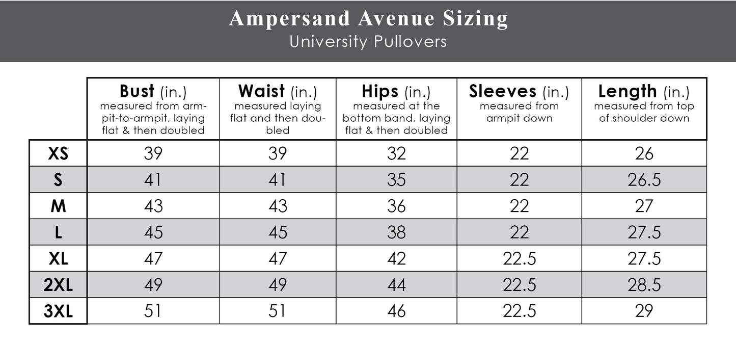 Ampersand Avenue [&] - University Pullover - Nobody But You - [XS + S ONLY]