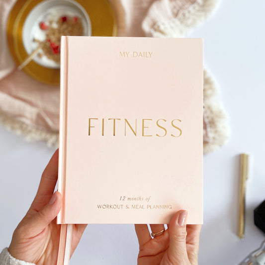 My Daily Fitness Planner [Workout & Meal Planner] - Blossom