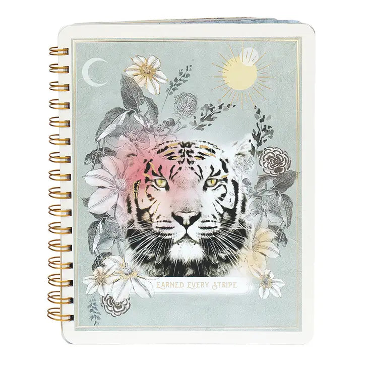 Hardcover Spiral Journal - Stripes