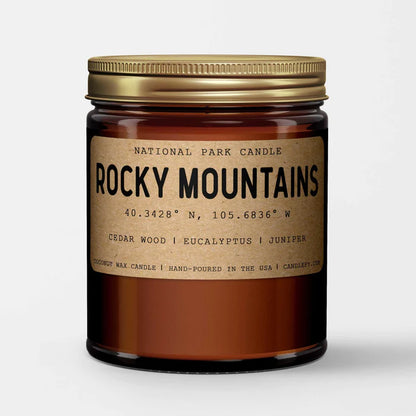 Rocky Mountains National Park Candle (Cedar, Eucalyptus, Juniper)