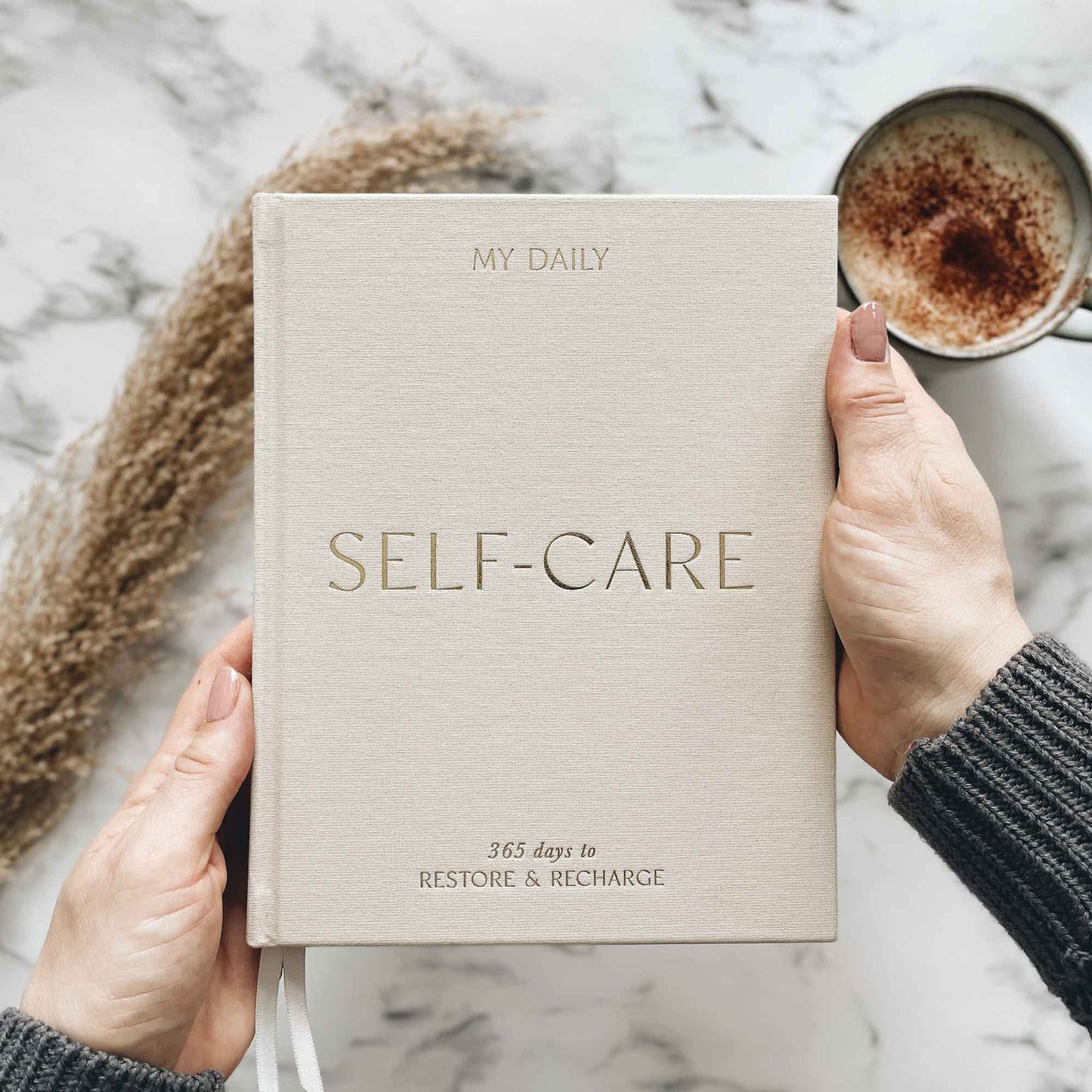 My Daily Self Care [gratitude & reflection journal] - Almond