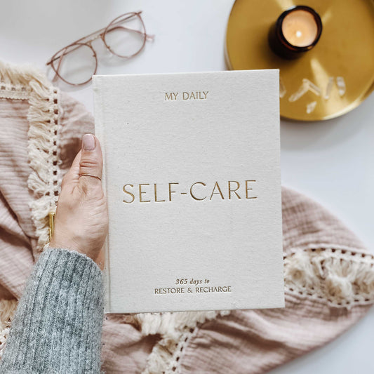 My Daily Self Care [gratitude & reflection journal] - Almond