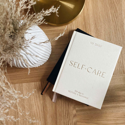 My Daily Self Care [gratitude & reflection journal] - Almond