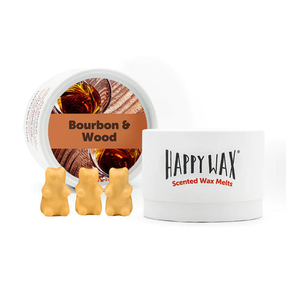 Soy Wax Melts - Bourbon & Wood