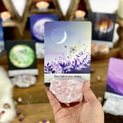 Natural Crystal Card Holder | Sodalite