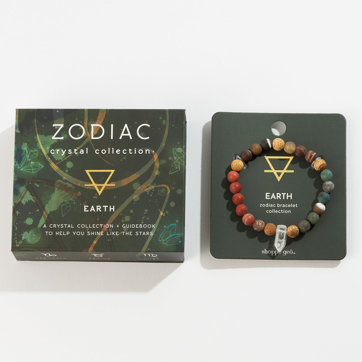 Zodiac Crystal Bracelet Collection - Earth [Virgo, Taurus, Capricorn]