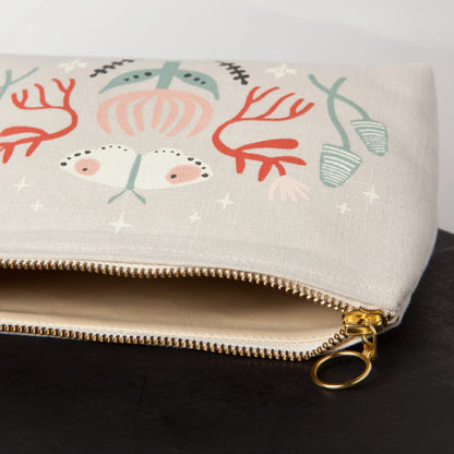 Far and Away Small Cosmetic Bag