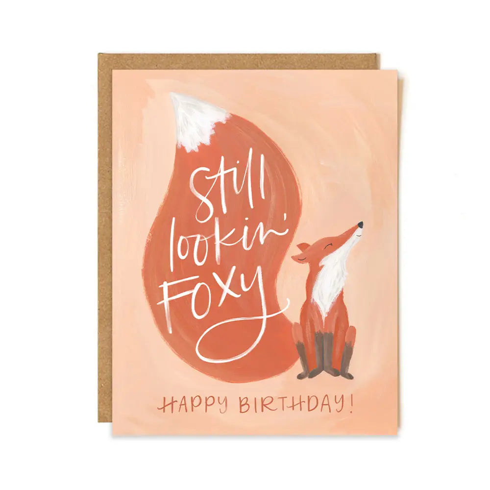 Foxy | Birthday Greeting Card