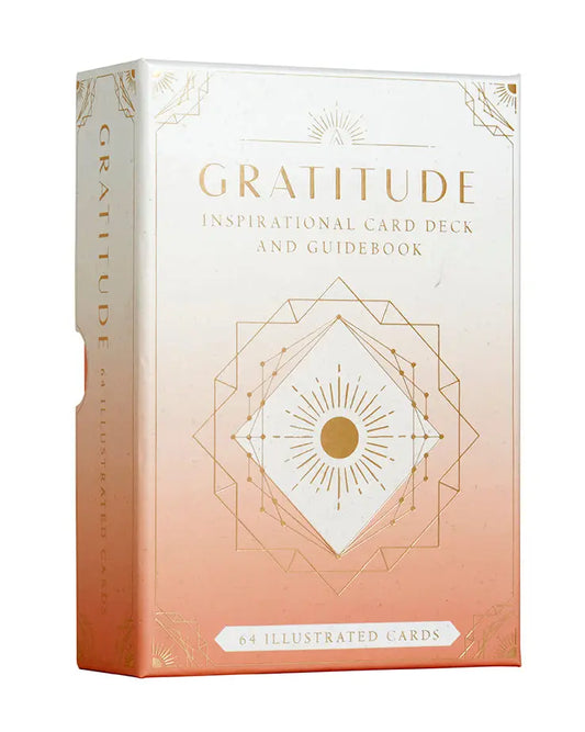 Gratitude Inspirational Card Deck & Guidebook