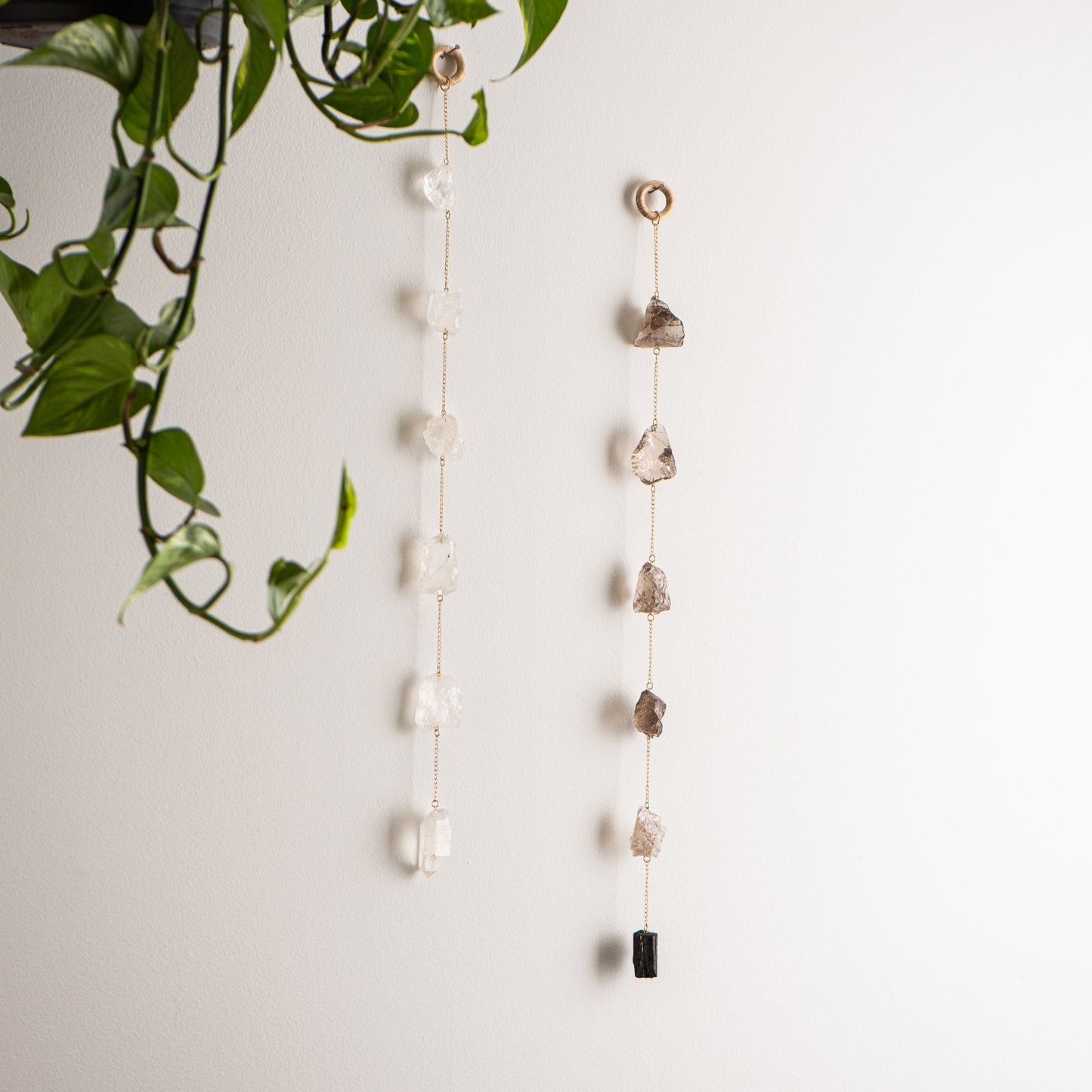 Ground + Purify Wall Hanging Crystals